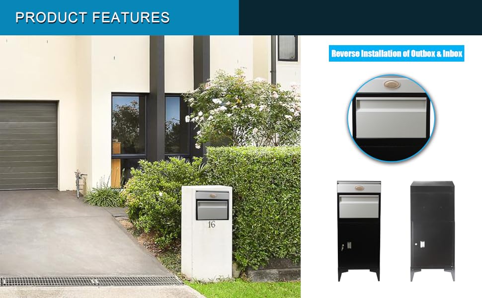 Extra Large Mailbox for Parcel