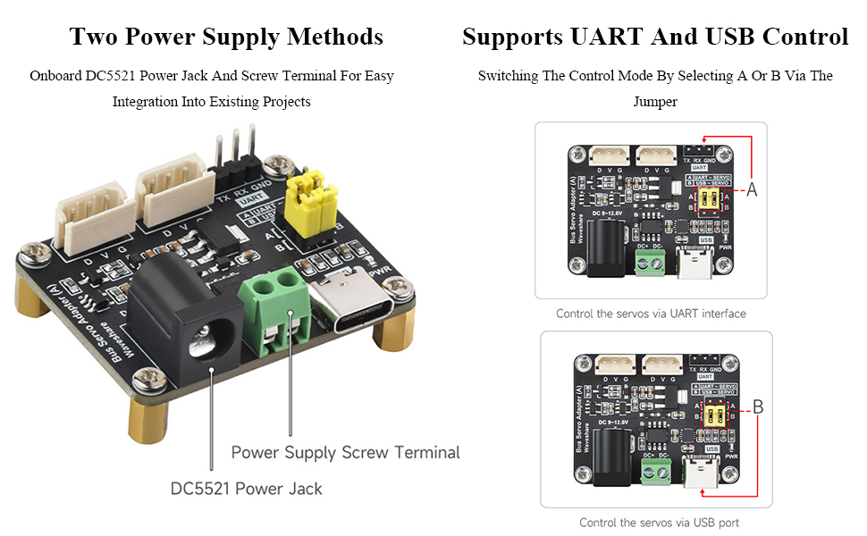 Bus Servo Adapter (A)