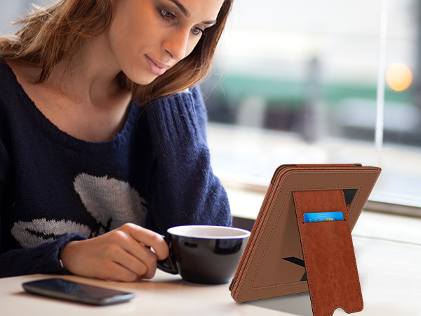 Kindle paperwhite 2021 lightweight case ebook reader foldable skin stand holder cover