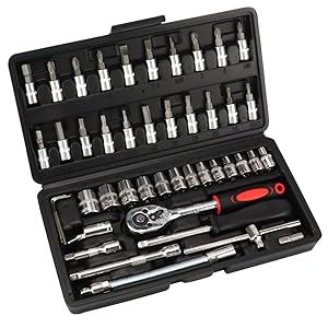 工具　ブラッキー　黒　クロバナ　クロモリ　ソケット　ラチェット　廃盤　メンテ Amazon | ラチェットレンチ ソケット 工具セット 車 バイク