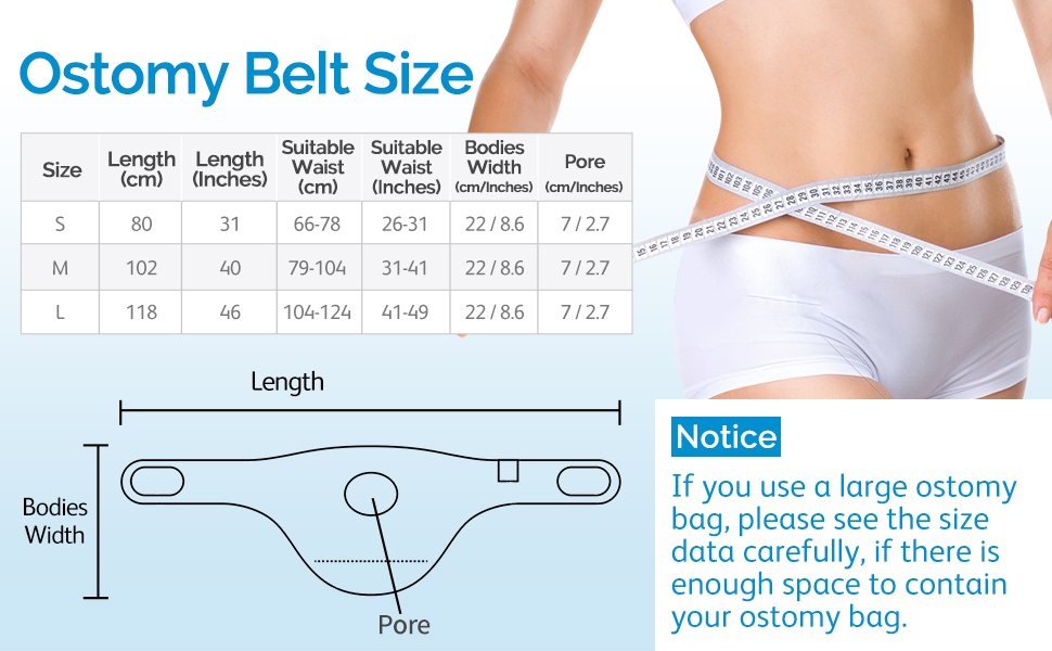 Ostomy Belt, Ostomy Supplies, Ostomy Support Belt Stealth
