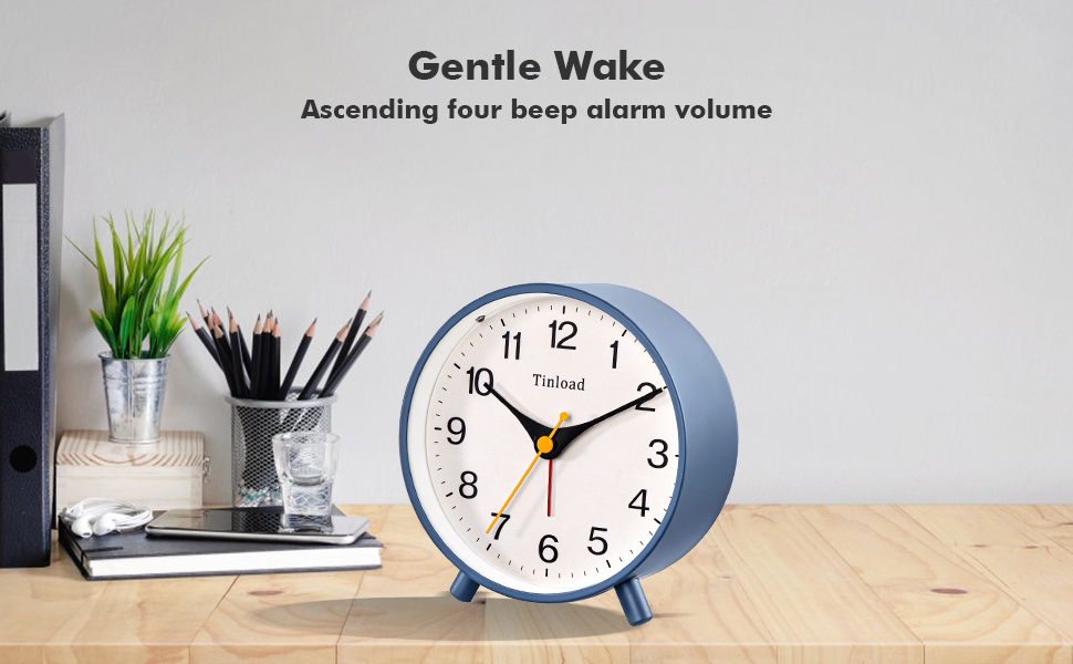 4.5" Antique Retro Analog Alarm Clock, S... 16 3