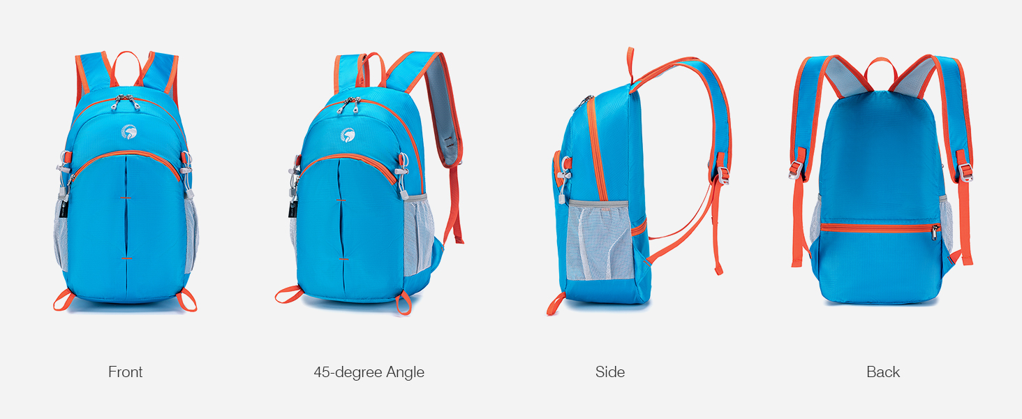 SPAHER Bagage Cabine 40x30x20 Sac à Dos Voyage Cabine Imperméable 25L