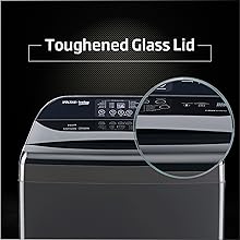 Top Load Washing Machine Rear Panel