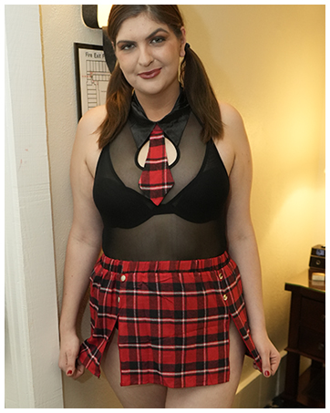 plus size schoolgirl lingerie for women sexy