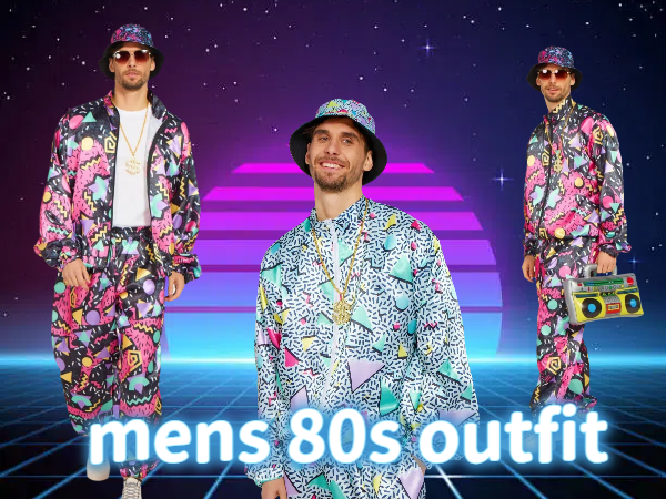 Amazon.com: Verceco 80s 90s Outfits for Women Men 80s Neon