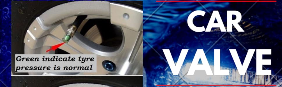 tire pressure valve cap