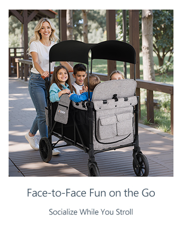 Cochildor Elite 4-Seater Wagon Stroller