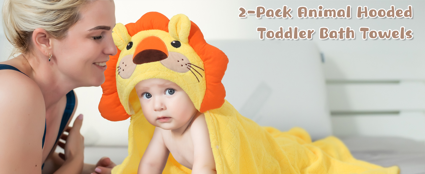 Baby Bath Towels with Hood