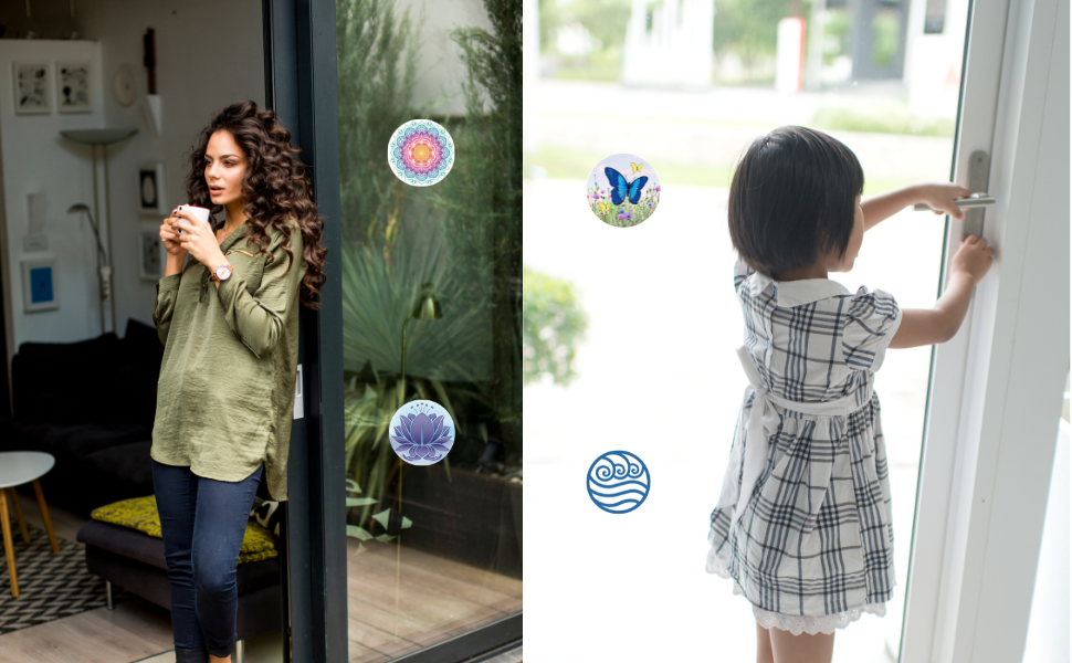 Screen Door Twist, Click and Lock Keep People