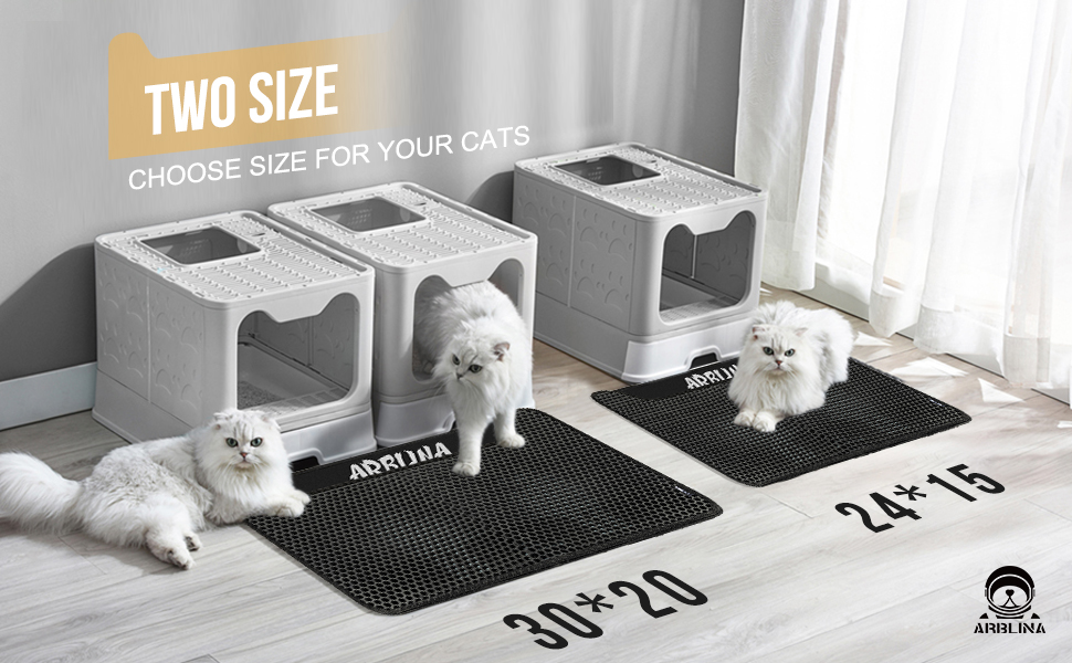 Cat Litter Mat Litter Box Double Layer Trapping Litter