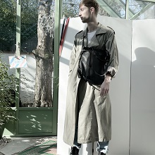 【極美品】パトリックステファン アトリエ Mサイズ ブラック 極美品】パトリックステファン アトリエ Mサイズ ブラック