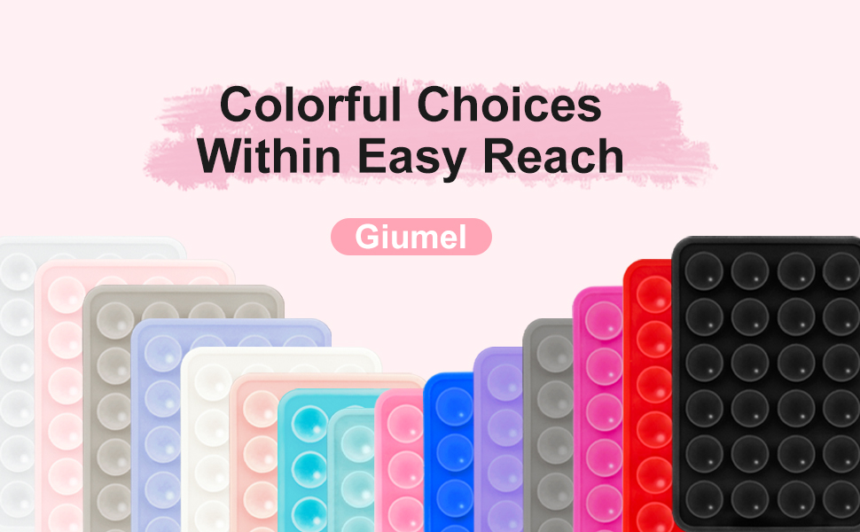Colorful Choices Within Easy Reach