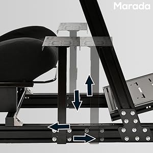 Sim Racing Cockpit Wheel Stand