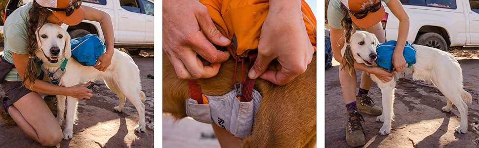 Photos of Approach pack in use