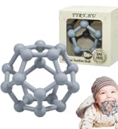 baby infant teether toys silicone teething gel ball sensory grasping activity teether chew toy baby