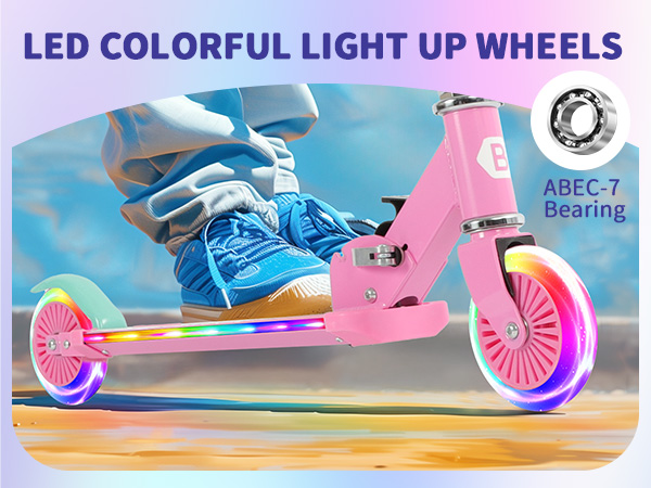 Light up wheels
