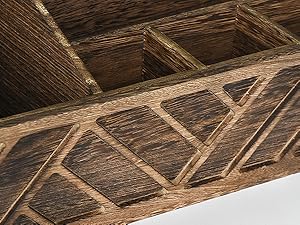 wood paper plate holder