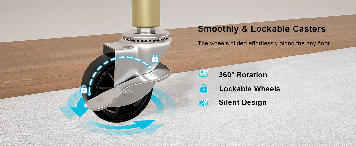 clothes rack with wheels