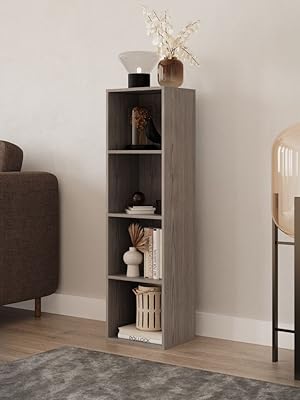 wooden bookcase shelving display storage shelf unit wood shelves