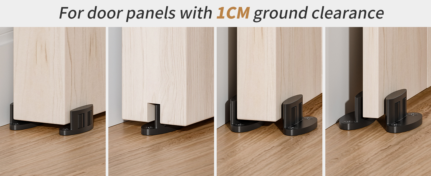 barn door floor guide