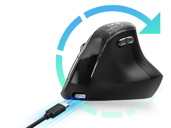 Amazon.com: KYSONA Wireless Ergonomic Mouse, Vertical Ergo