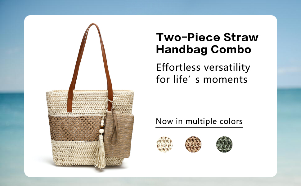 straw handbag