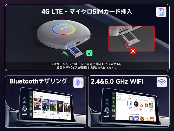 kazzg 再出品ATOTO AIBOX CB6 8GB +128GB Amazon.com: CB6 Car Video