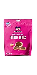 Belgian Boys Choco Carmel Cookie Tarts