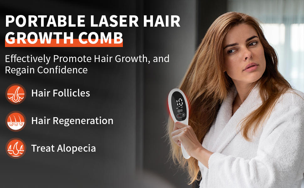 Laser Hair Growth Comb