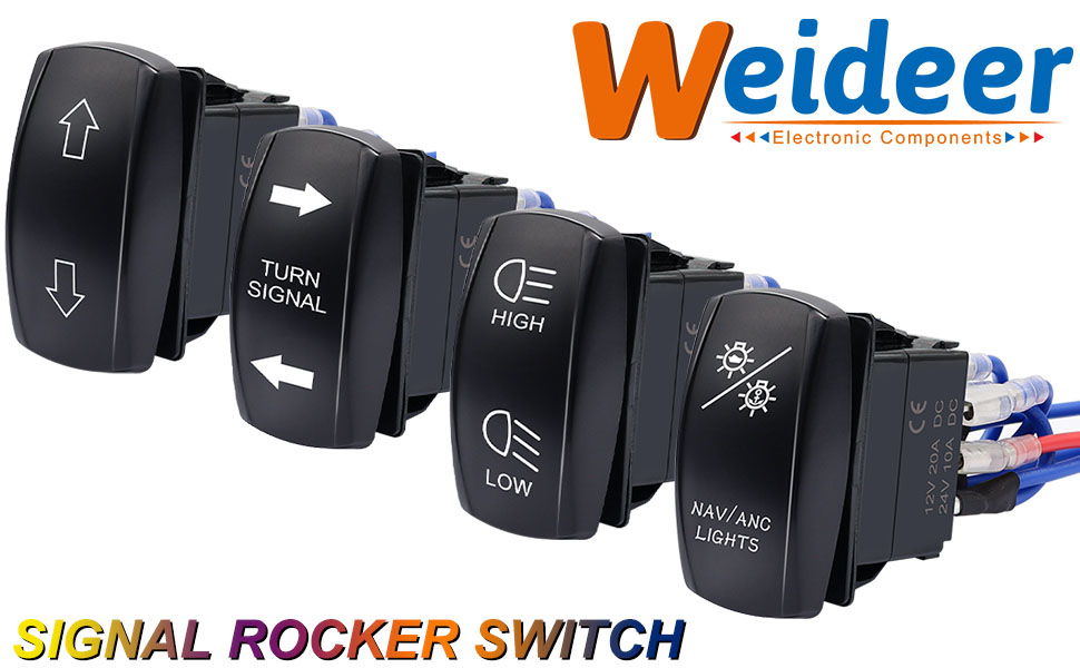 Amazon.com: weideer Motor Polarity Reversing Rocker Switch