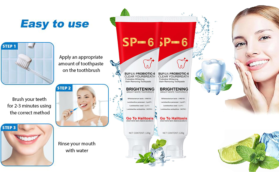 Super Probiotic SP 6 Toothpaste