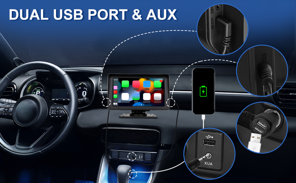 car play screen for my car plug in
