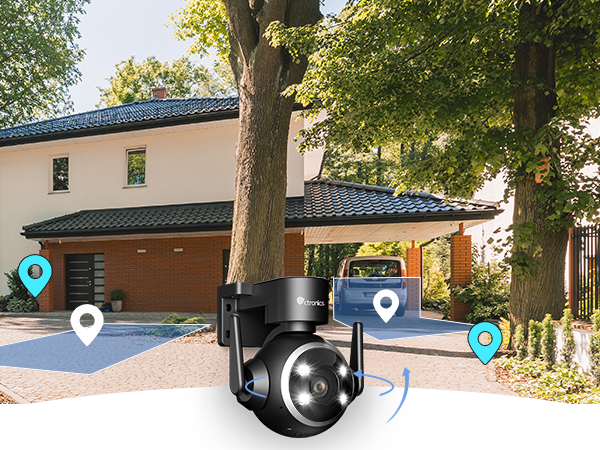 ❣️ 防犯 カメラ 屋外 5倍 光学 5G 5MP 自動追尾 AI 人体検知 Amazon.co.jp: Ctronics 防犯カメラ 屋外 5倍光学ズーム 5GWi-Fi