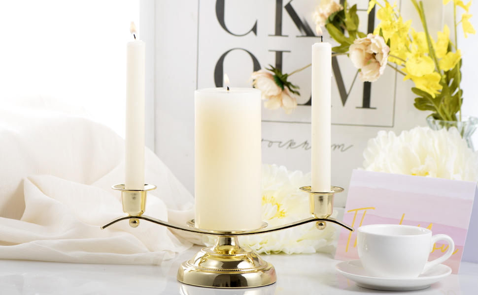 ARCHOBAN Unity Candle Holders for Weddings, TailorMade 3