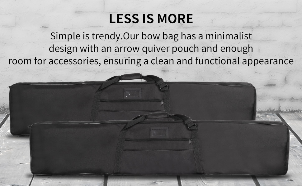 A piece bow bag