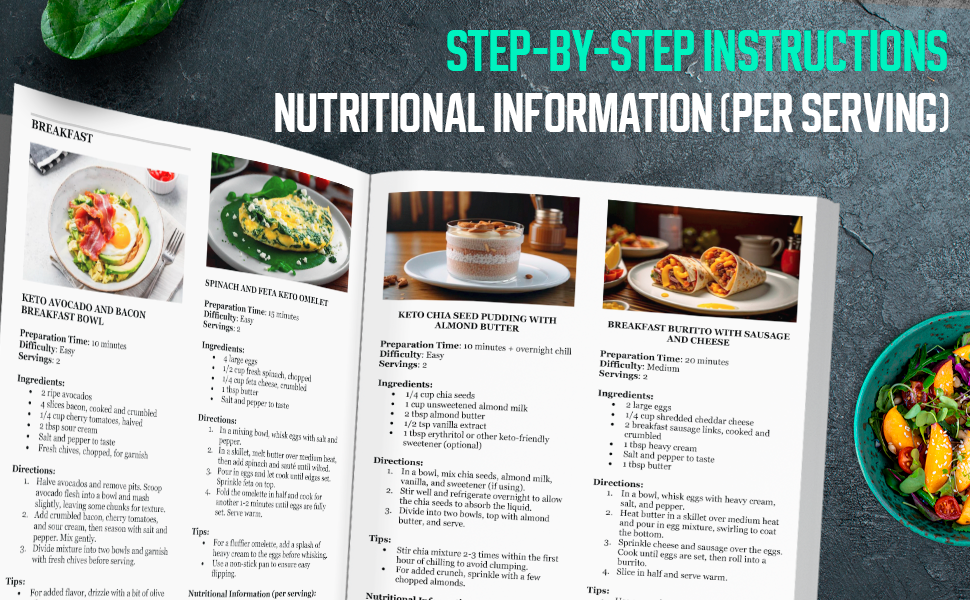 Keto diet cookbook for beginners