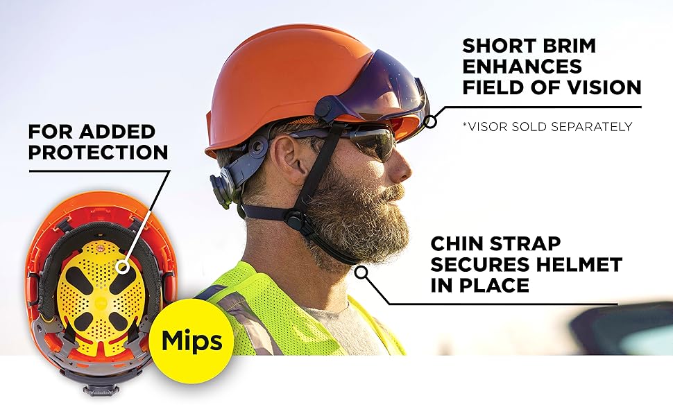 セキュリティ・セーフティ AGVPISTAGPRROSSI20YEARSLIMITEDEDITION Ergodyne Skullerz 8974 MIPS Safety Helmet, Climbing Style