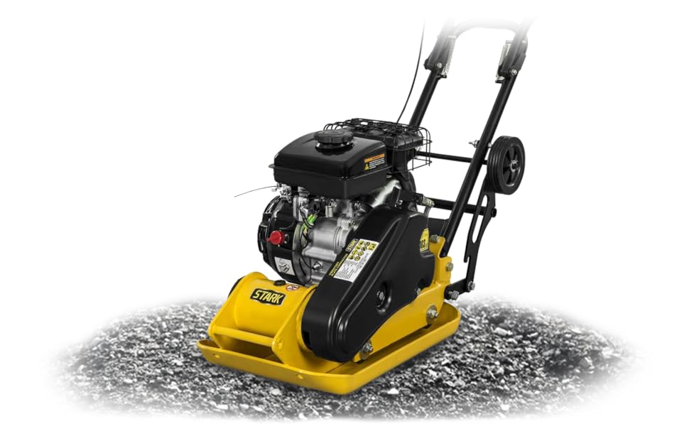 Stark USA 3HP Plate Compactor GasPowered 79cc 1843lbs