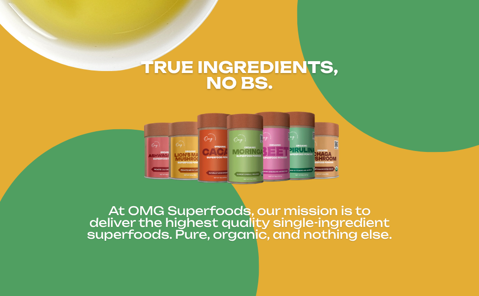 OMG Superfoods Organic Moringa Powder
