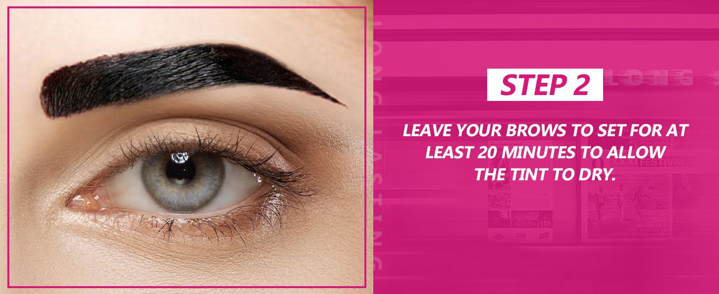 brow gel tint peel off