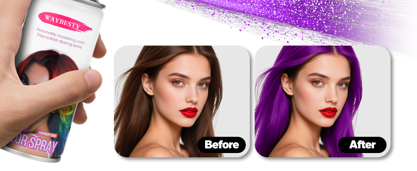 Temporary Hair Color