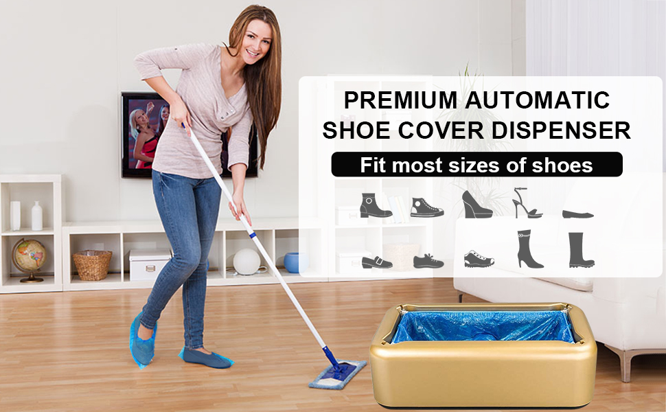 موزع أغطية الأحذية الأوتوماتيكي
