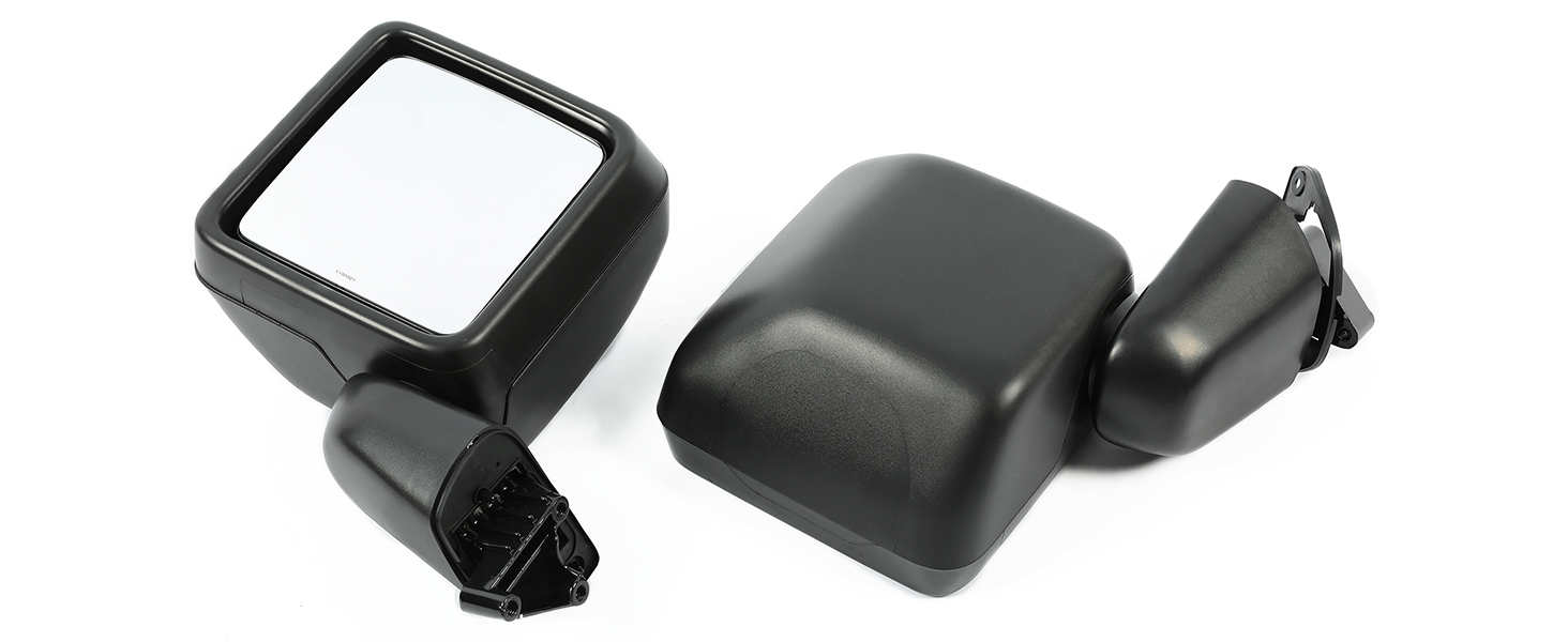 HECASA Side Mirrors Compatible with 20182022 Jeep Wrangler