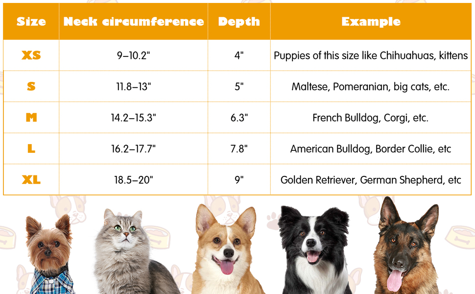 Apatal Dog Cone,Breathable Cone Comfy Dogs Cone Soft