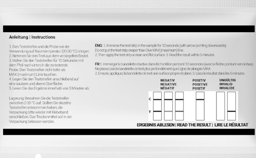 10x Drogenschnelltest Drogentest für Marihuana Cannabis THC Test Amazon.de Drogerie