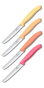 包丁６点セット キッチンナイフ6点セット 包丁セット カラフルナイフセット