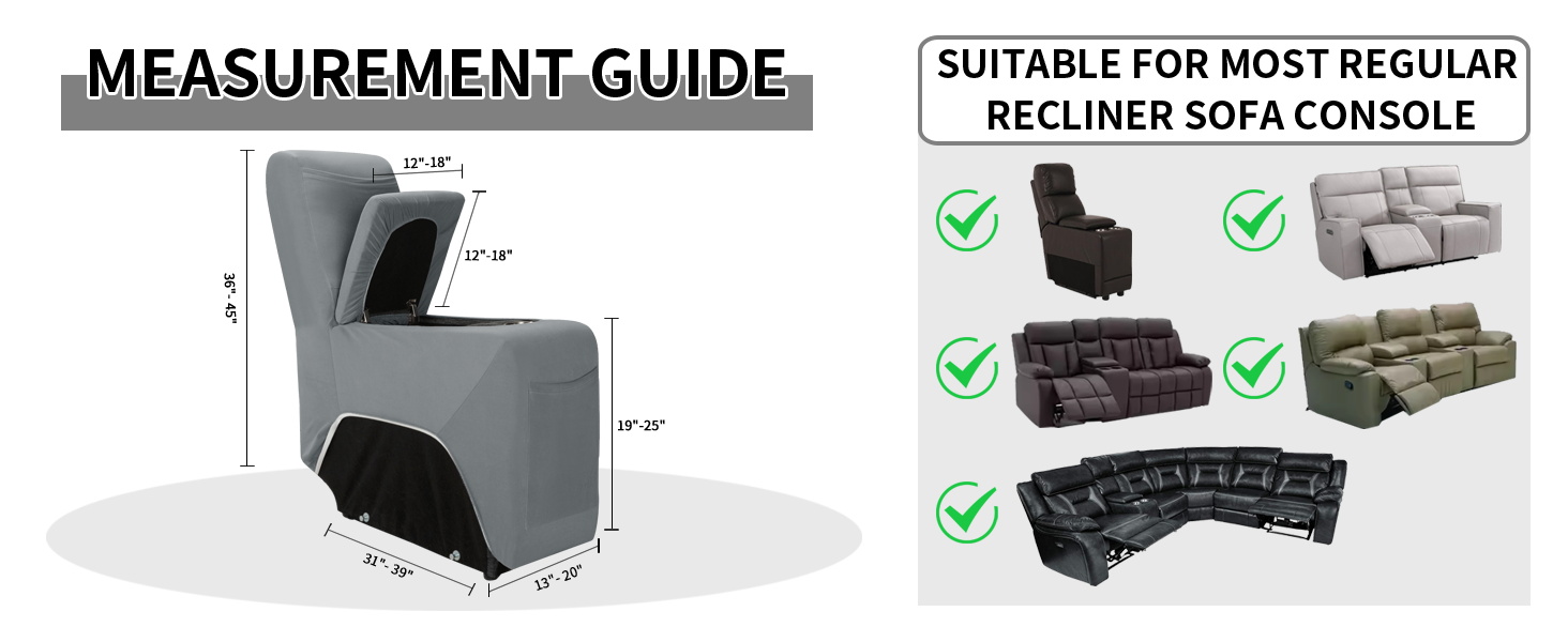 100% Waterproof Recliner Sofa Cover