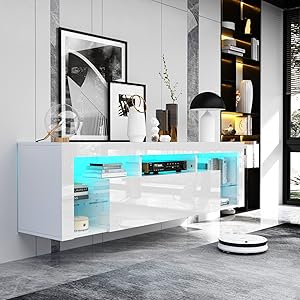 tv stand white