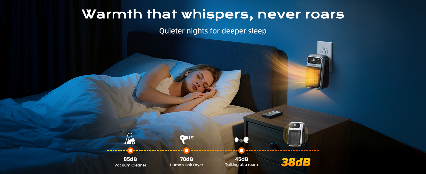 wall outlet heater